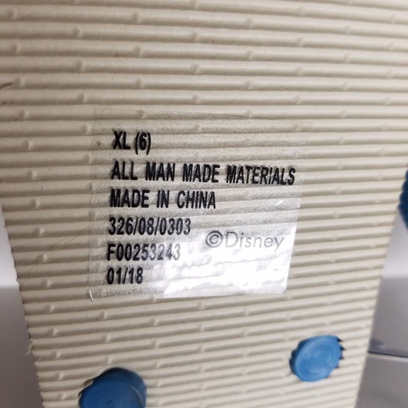 Disney X JUNK FOOD Mickey Mouse Blue Flip Flops - Picture 5 of 5